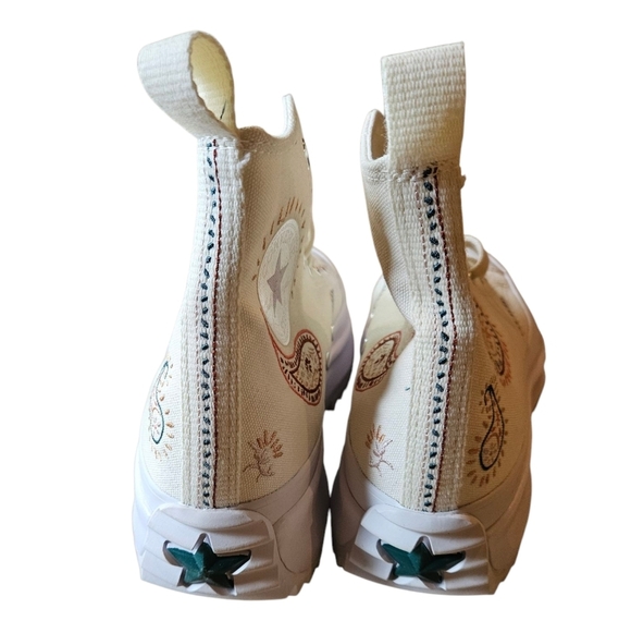 Converse Run Star Hike Platform Crafted Hi Top Sneaker Womens NEW - Picture 5 of 7